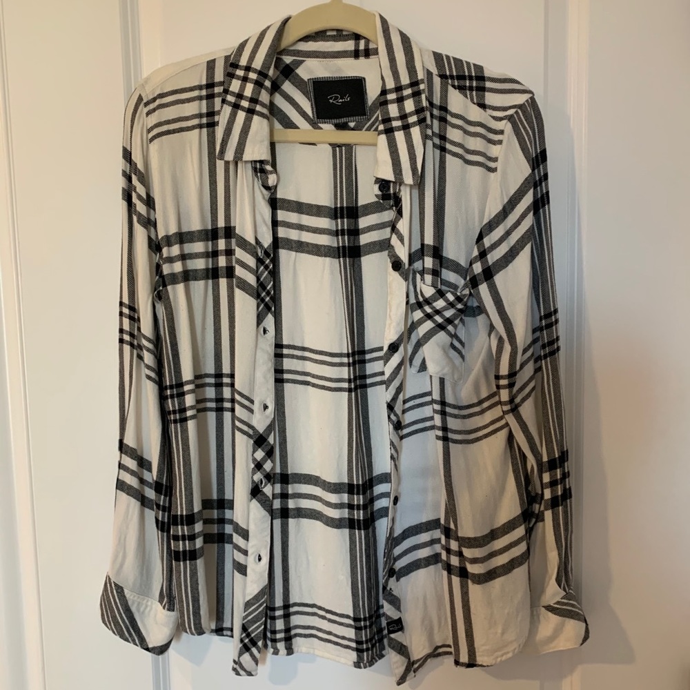 Rails Flannel Button Down